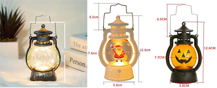 Electronic oil lamp size Electronic oil lamp size