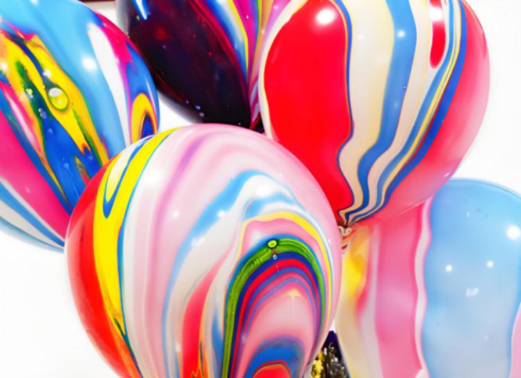 agate latex balloon discount