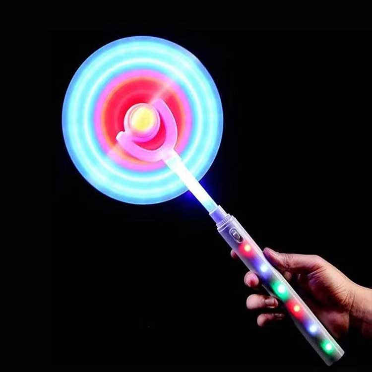 LED Yel Değirmeni Spinner Sihirli Değnek