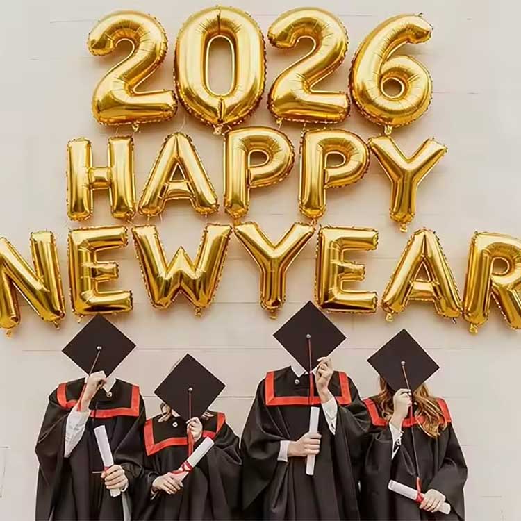 Yeni Yıl Folyo Balon Seti