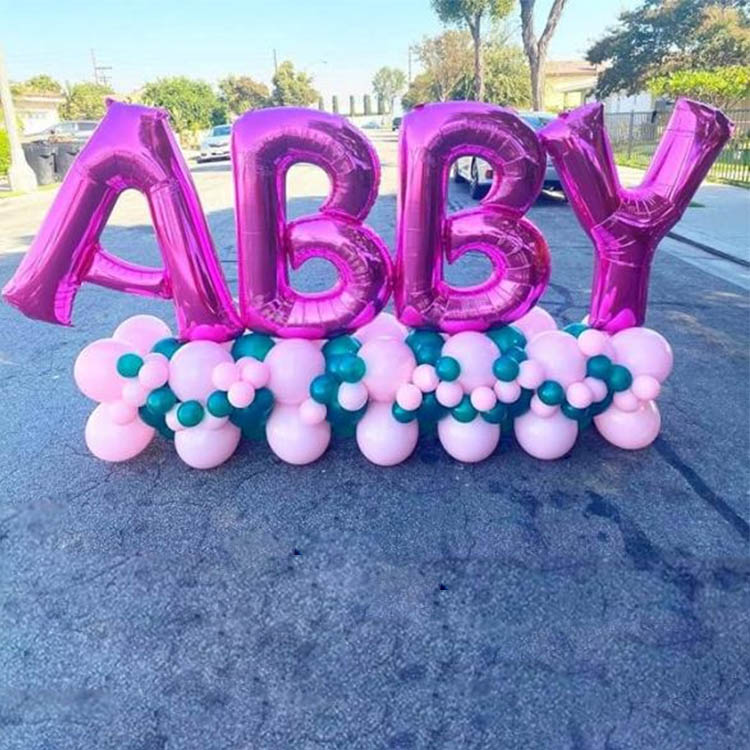 Pembe harf balonu